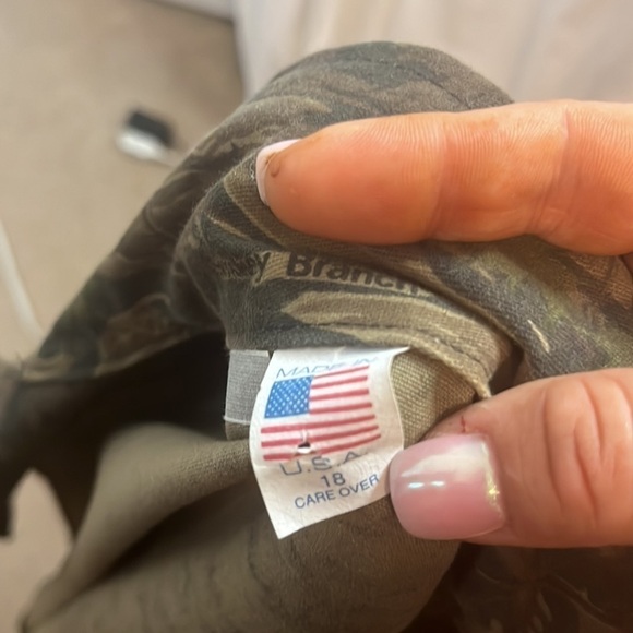 Smokey Branch Army Camo Jacket.  Size Small - Picture 8 of 11